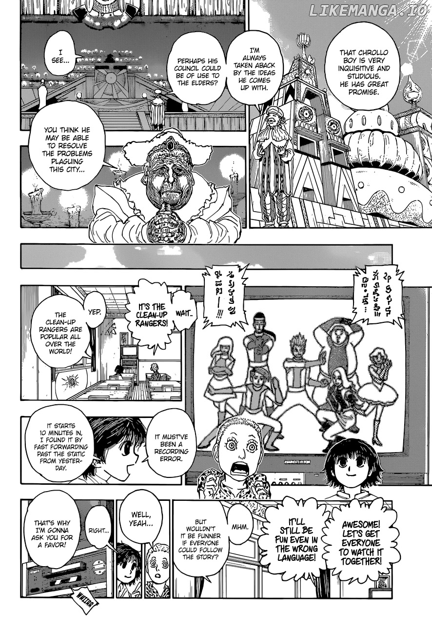 Hunter x Hunter, Chapter 395 image 16